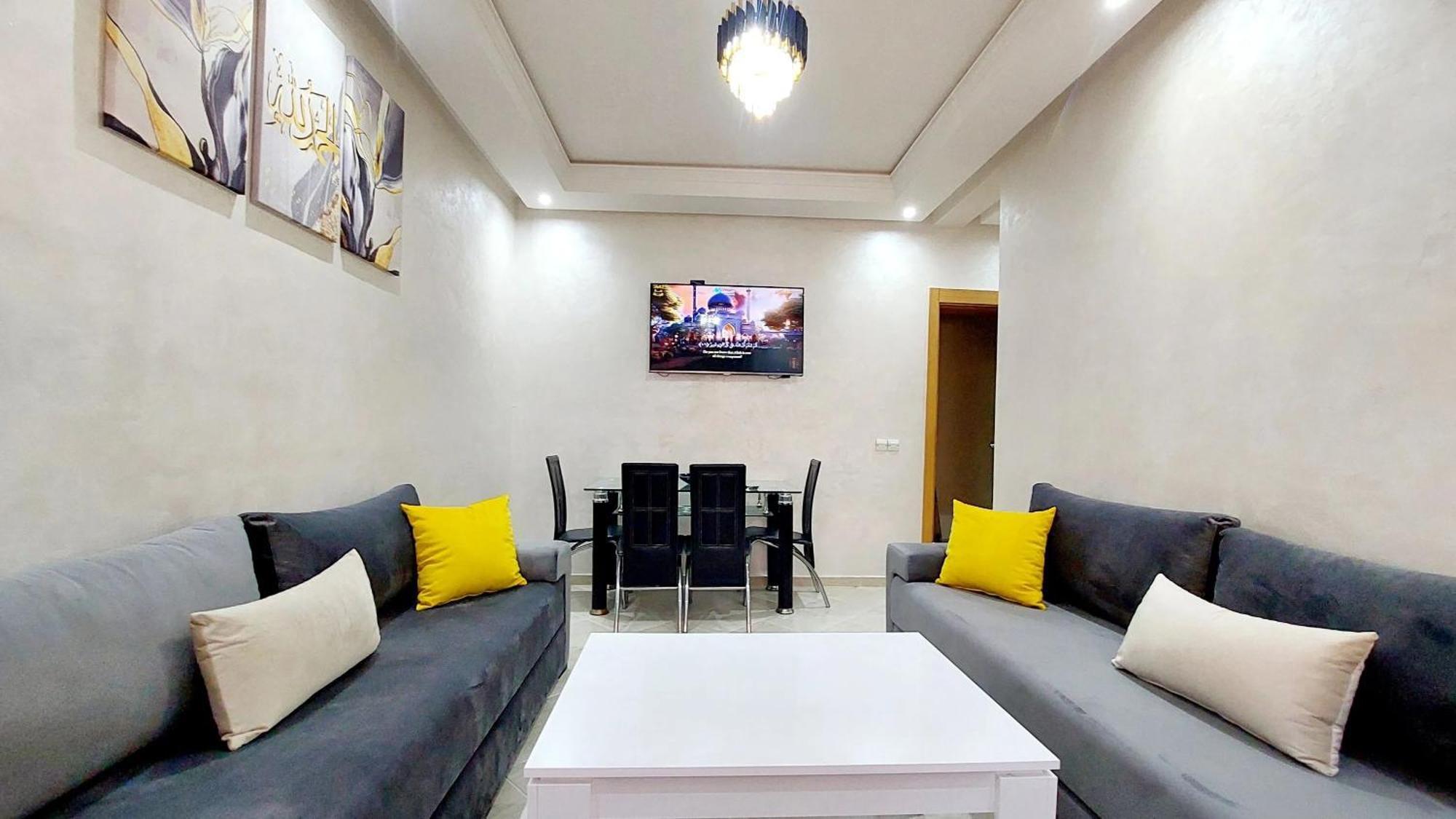 Modern Family Apartment Near Airport Marrakesch Exterior foto