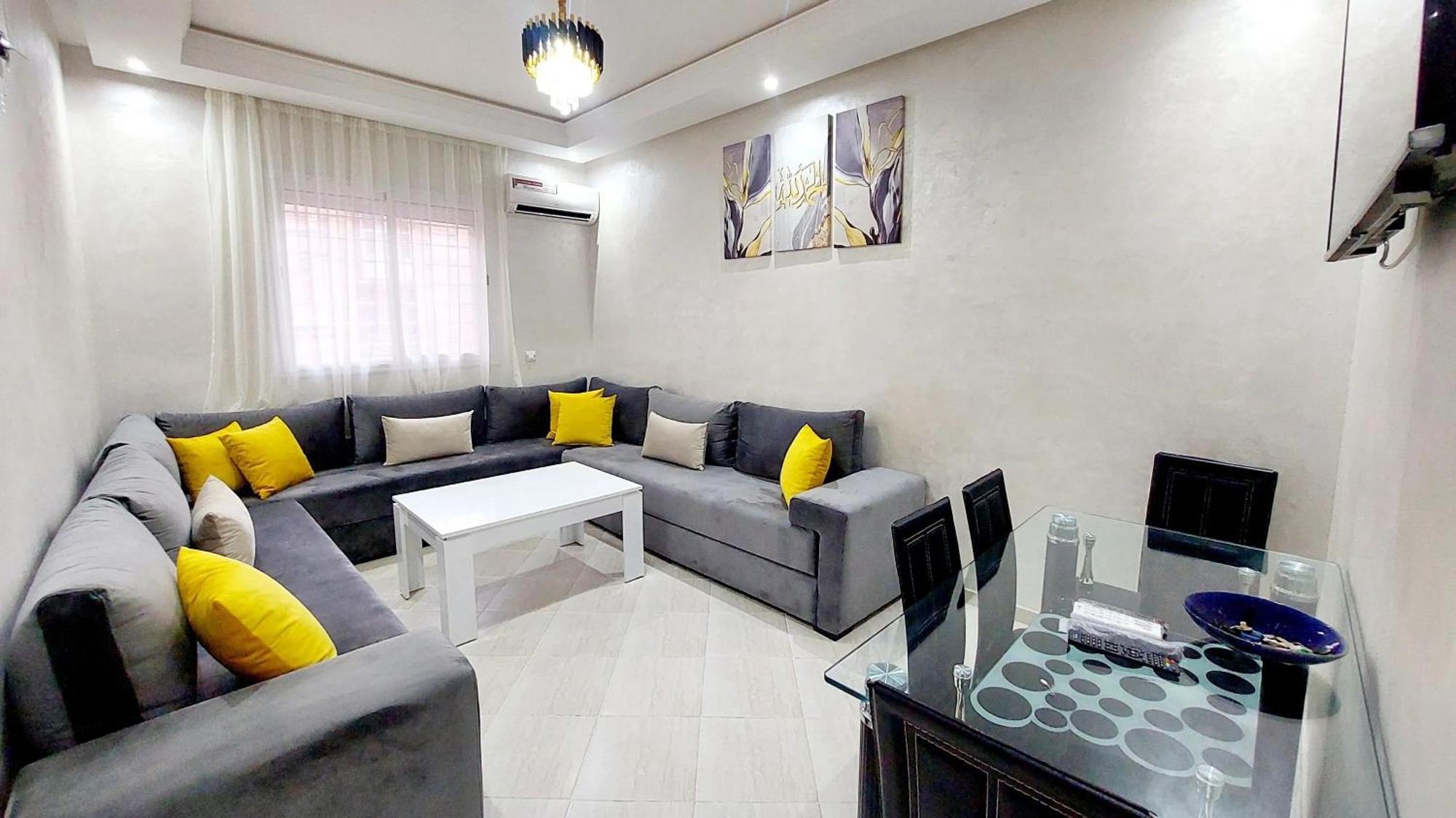 Modern Family Apartment Near Airport Marrakesch Exterior foto